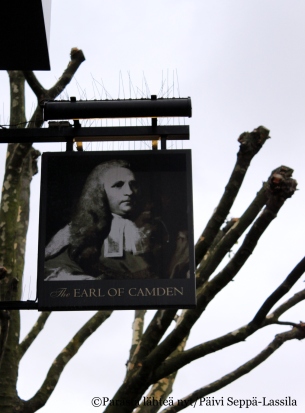 The Earl Of Camden, Lontoo