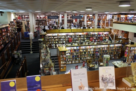 Blackwell´s-kirjakaupan Norrington Room on kirjanystävän toivepaikka.