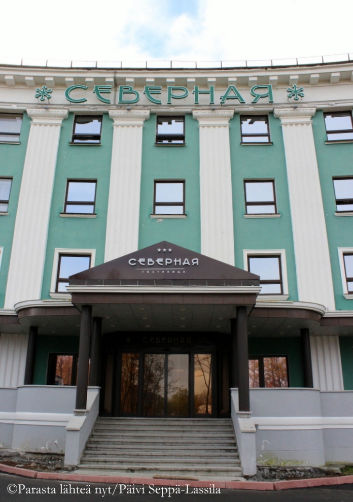 Hotelli Severnaya Kirovskissa.